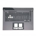 Клавиатура с подсветкой для ноутбука Asus ROG Strix G15 (в сборе с топкейсом) G513QM-1F K/B_(RU)_MODULE ((BL)(RGB 4-ZONE)X50)