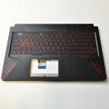 Клавиатура для ноутбука ASUS (в сборе с топкейсом) FX504GD-1B K/B_(RU)_MODULE/AS (W/LIGHT)(NEW)